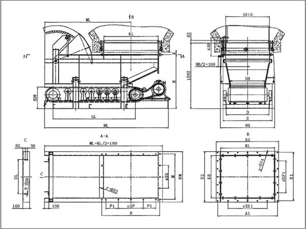 扇形閥門帶式（甲帶）給料機(jī)的承載能力較強(qiáng)、噪音低、整機(jī)使用壽命長(zhǎng)